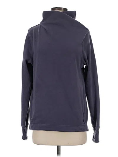 Pre-owned Athleta Sweatshirt In Blue