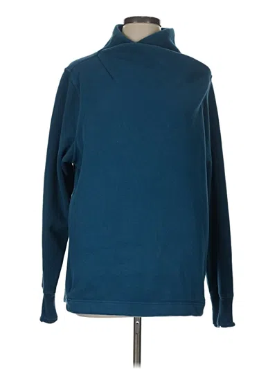 Pre-owned Athleta Sweatshirt In Blue