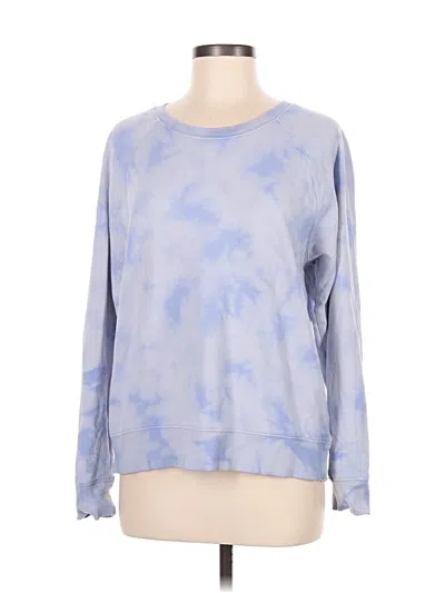 Pre-owned Athleta Sweatshirt In Blue
