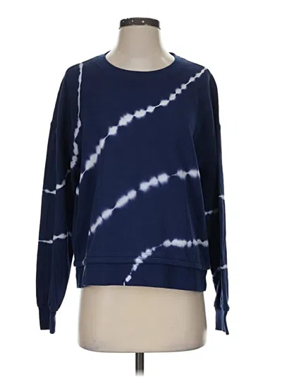 Pre-owned Athleta Sweatshirt In Blue