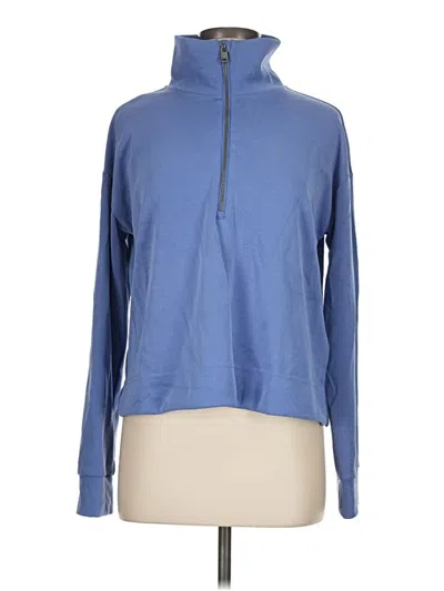 Pre-owned Athleta Sweatshirt In Blue