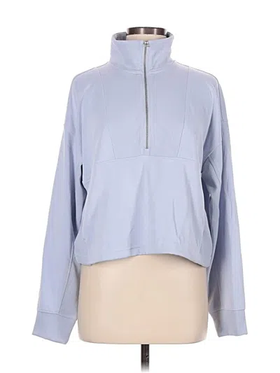 Pre-owned Athleta Sweatshirt In Blue