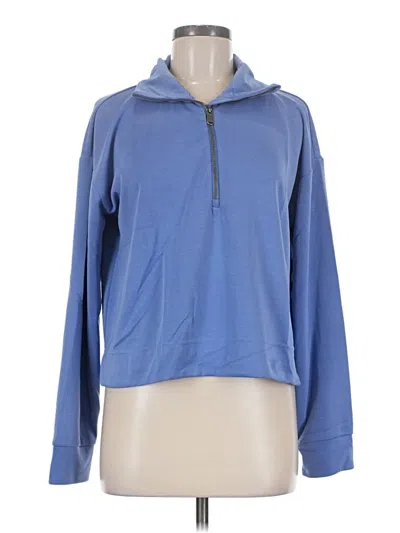 Pre-owned Athleta Sweatshirt In Blue