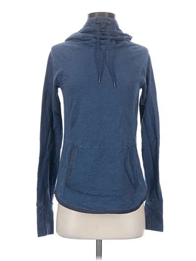 Pre-owned Athleta Sweatshirt In Blue