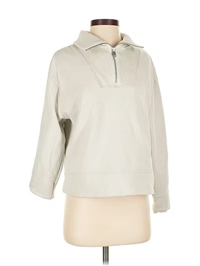 Pre-owned Athleta Sweatshirt In Brown