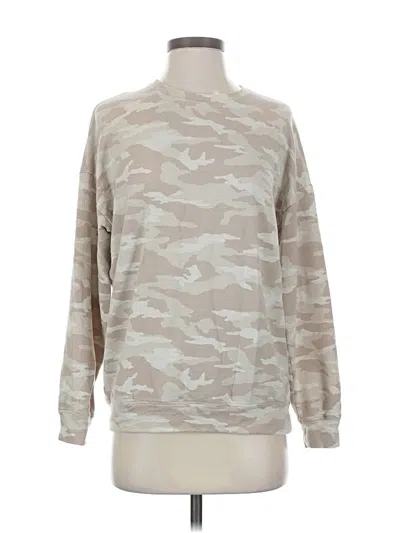 Pre-owned Athleta Sweatshirt In Brown
