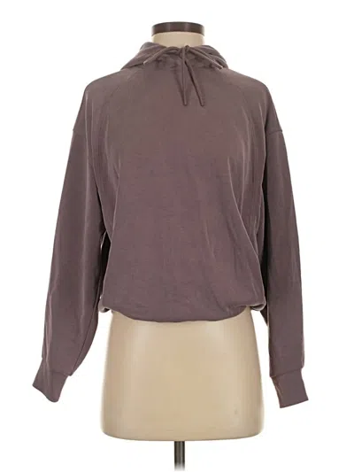 Pre-owned Athleta Sweatshirt In Brown