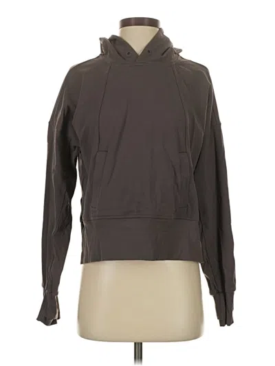 Pre-owned Athleta Sweatshirt In Brown