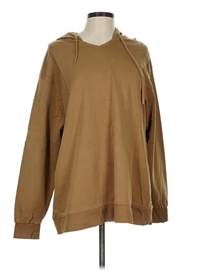 Pre-owned Athleta Sweatshirt In Brown