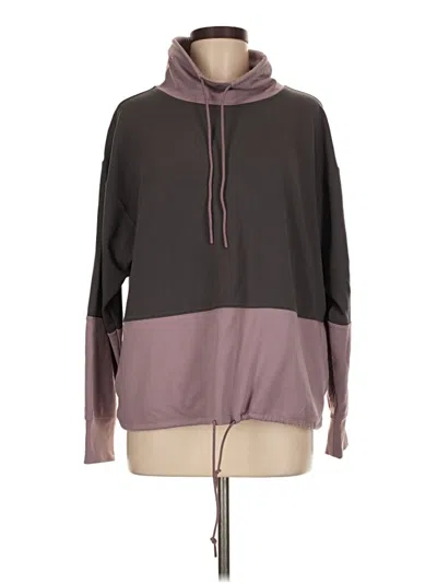 Pre-owned Athleta Sweatshirt In Brown