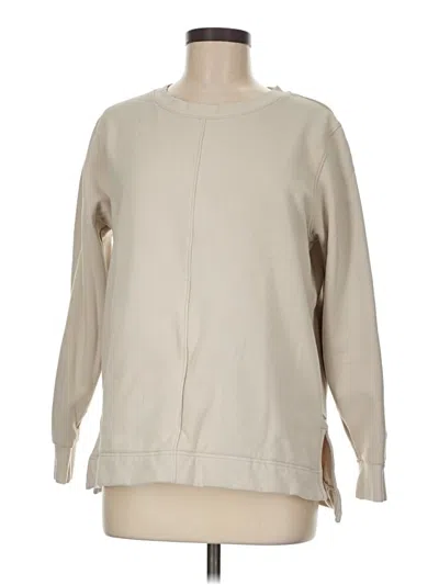 Pre-owned Athleta Sweatshirt In Brown
