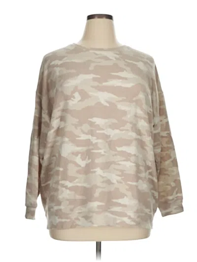 Pre-owned Athleta Sweatshirt In Brown