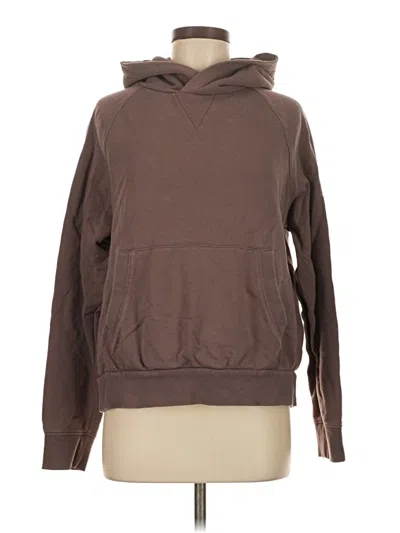 Pre-owned Athleta Sweatshirt In Brown