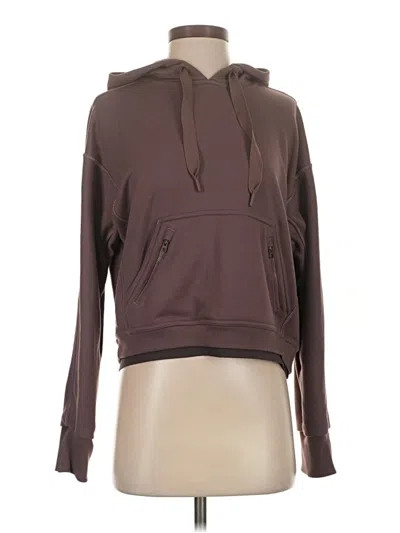 Pre-owned Athleta Sweatshirt In Brown