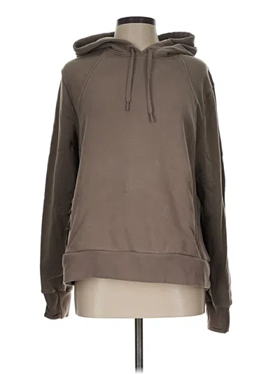 Pre-owned Athleta Sweatshirt In Brown
