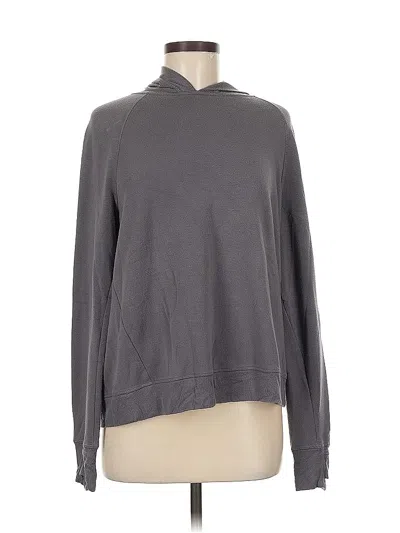 Pre-owned Athleta Sweatshirt In Gray