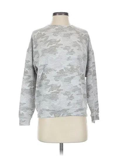 Pre-owned Athleta Sweatshirt In Gray