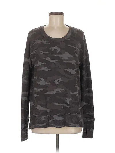 Pre-owned Athleta Sweatshirt In Gray