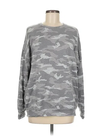 Pre-owned Athleta Sweatshirt In Gray