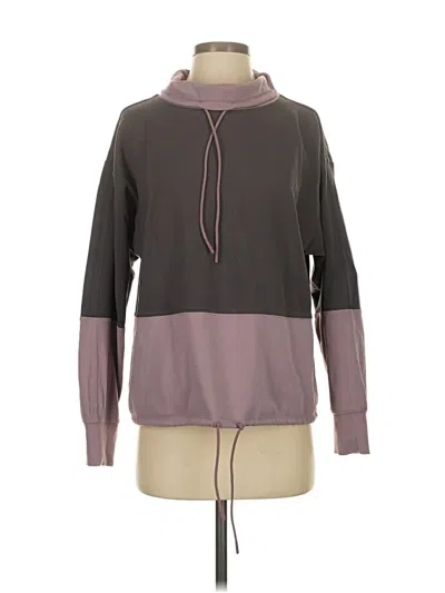 Pre-owned Athleta Sweatshirt In Gray