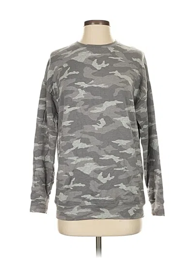 Pre-owned Athleta Sweatshirt In Gray