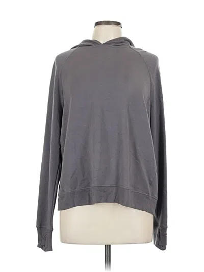 Pre-owned Athleta Sweatshirt In Gray