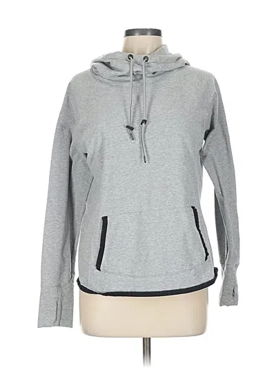 Pre-owned Athleta Sweatshirt In Gray