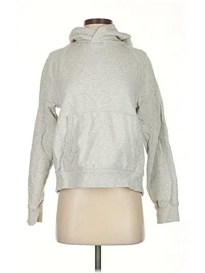 Pre-owned Athleta Sweatshirt In Gray