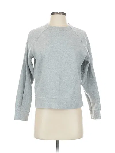 Pre-owned Athleta Sweatshirt In Gray