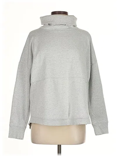 Pre-owned Athleta Sweatshirt In Gray