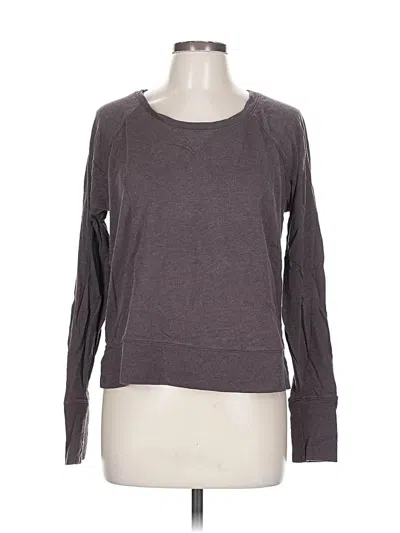 Pre-owned Athleta Sweatshirt In Gray