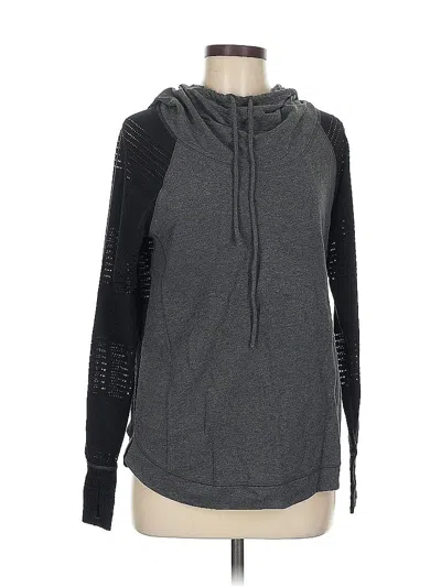 Pre-owned Athleta Sweatshirt In Gray