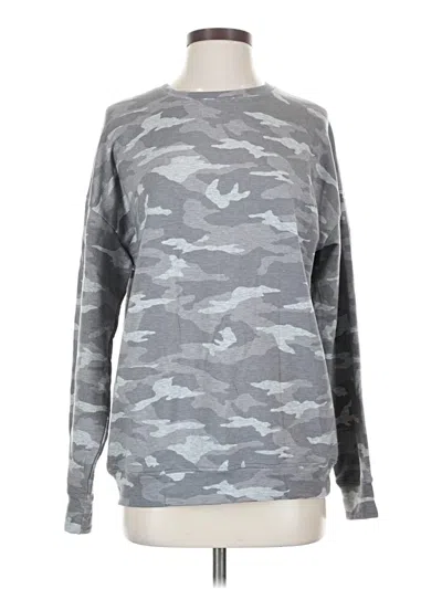 Pre-owned Athleta Sweatshirt In Gray