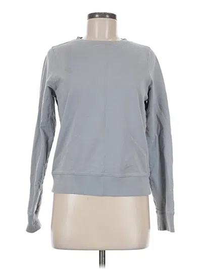 Pre-owned Athleta Sweatshirt In Gray
