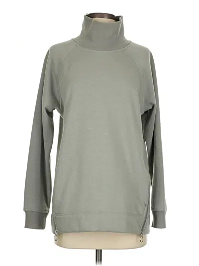 Pre-owned Athleta Sweatshirt In Gray
