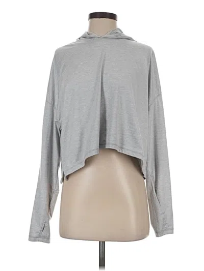 Pre-owned Athleta Sweatshirt In Gray