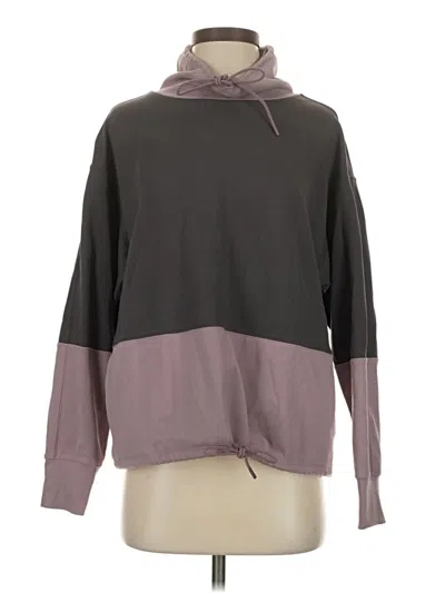 Pre-owned Athleta Sweatshirt In Gray