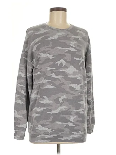 Pre-owned Athleta Sweatshirt In Gray