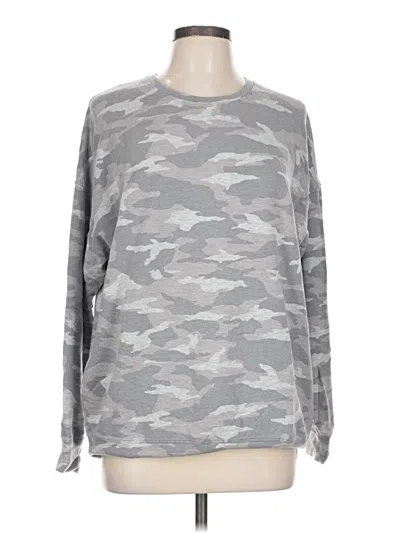 Pre-owned Athleta Sweatshirt In Gray