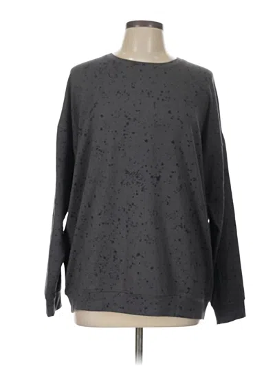 Pre-owned Athleta Sweatshirt In Gray