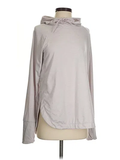 Pre-owned Athleta Sweatshirt In Gray