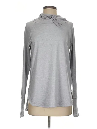 Pre-owned Athleta Sweatshirt In Gray