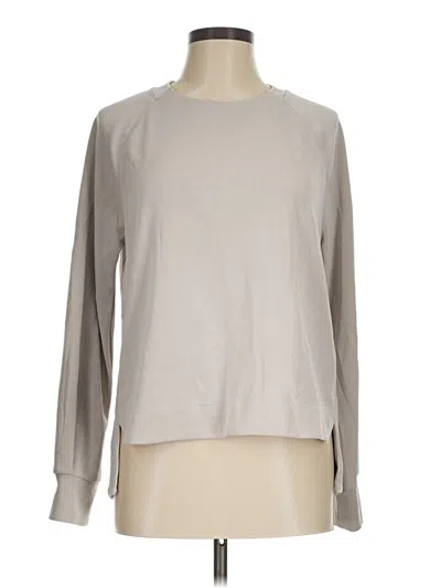 Pre-owned Athleta Sweatshirt In Gray