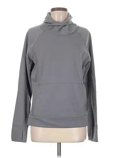 Pre-owned Athleta Sweatshirt In Gray