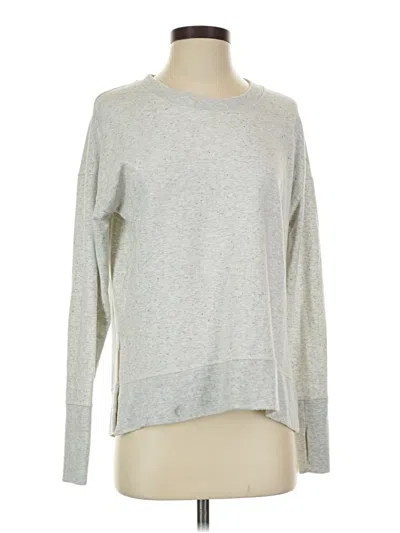 Pre-owned Athleta Sweatshirt In Gray