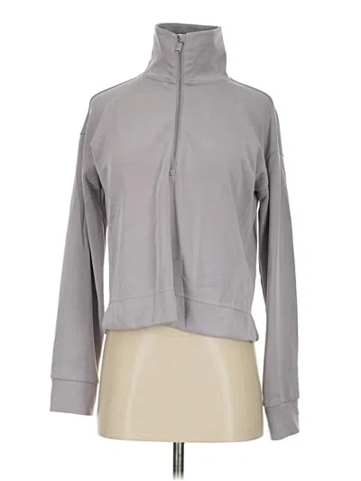 Pre-owned Athleta Sweatshirt In Gray
