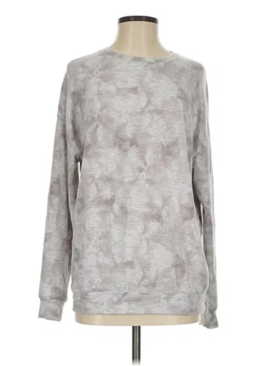 Pre-owned Athleta Sweatshirt In Gray