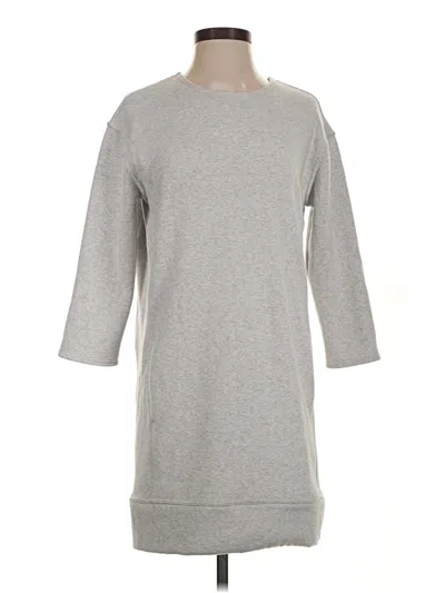Pre-owned Athleta Sweatshirt In Gray