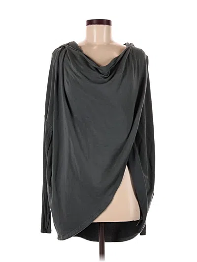 Pre-owned Athleta Sweatshirt In Gray