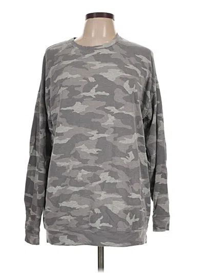 Pre-owned Athleta Sweatshirt In Gray